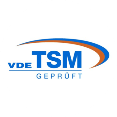 Logo der VDE TSM Prüfung